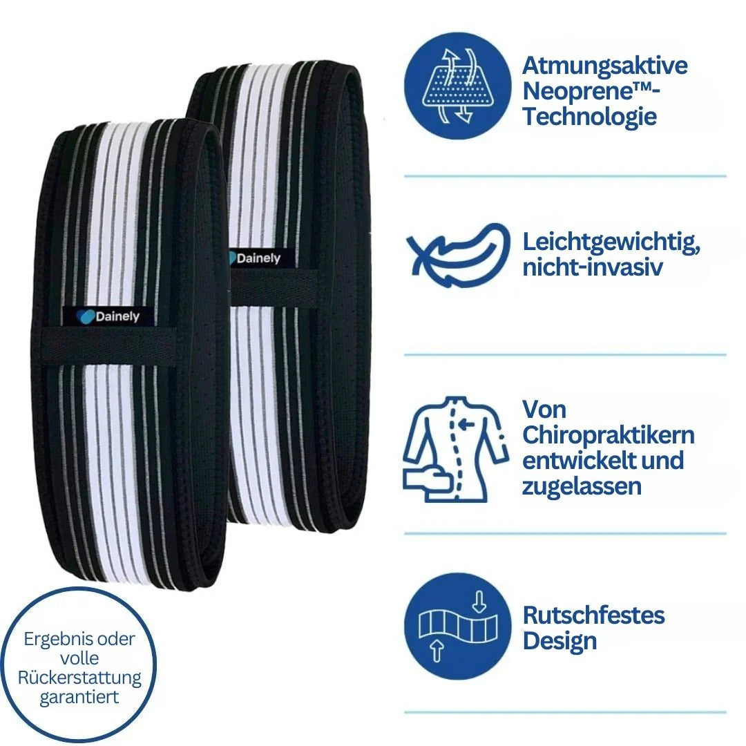Unisex Becken- & Rückenstütze, stabilisiert die Wirbelsäule, entlastet den unteren Rücken. Ideal für Alltag & Postpartum.