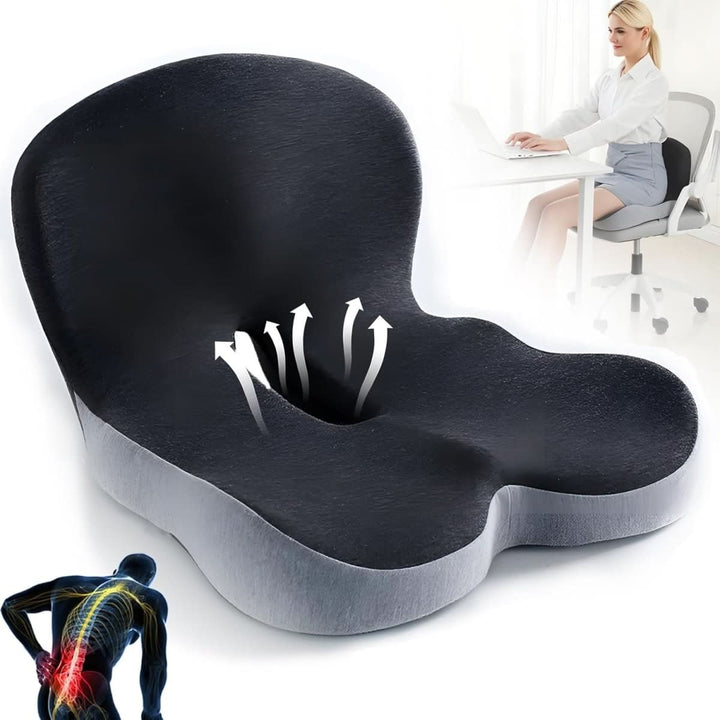 Luxuriöses Memory Foam Sitzkissen für ultimativen Sitzkomfort und anhaltende Unterstützung.