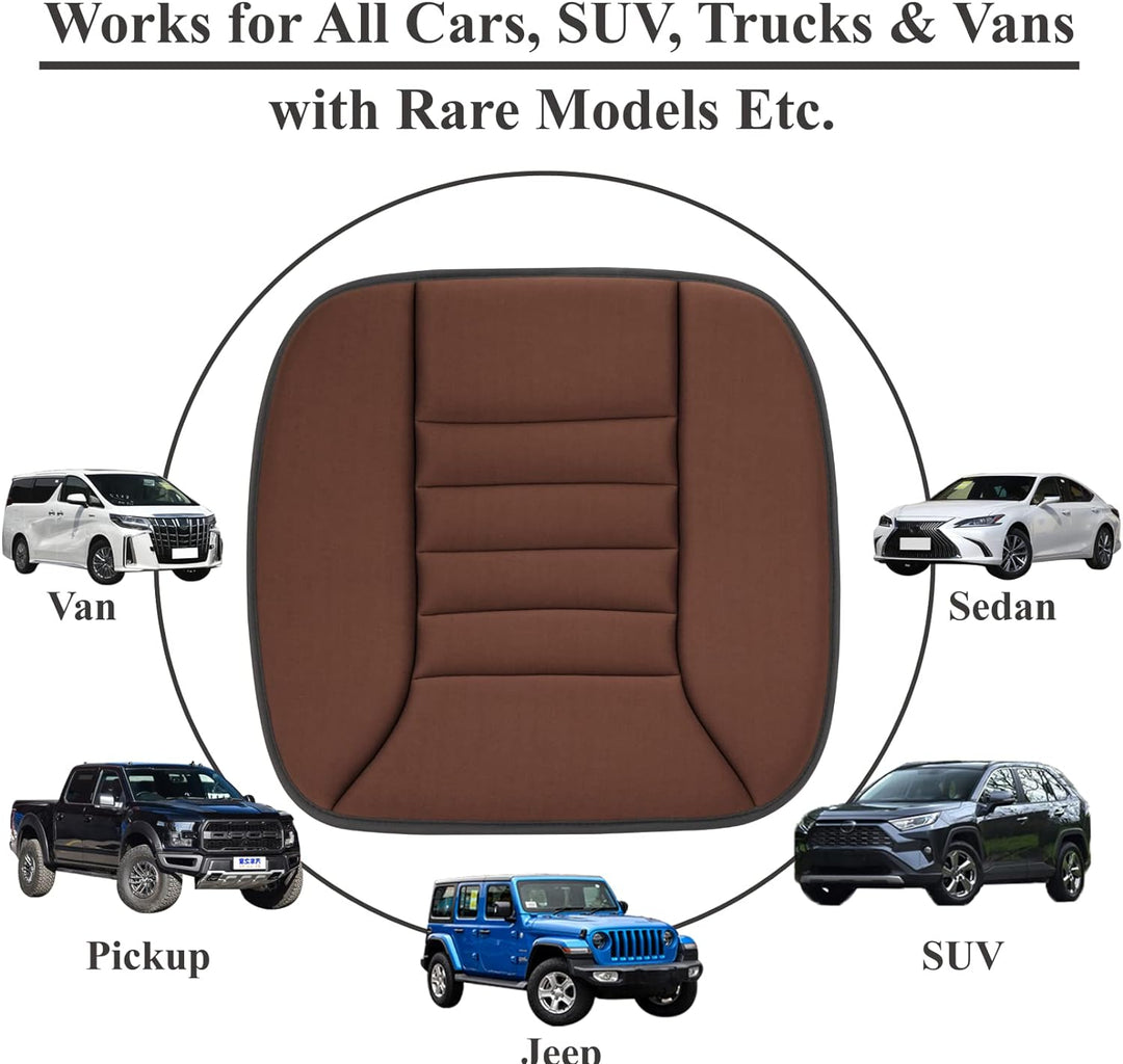 Memory Foam Sitzkissen für Auto – Unisex, gegen Rückenschmerzen, für erhöhten Fahrkomfort.