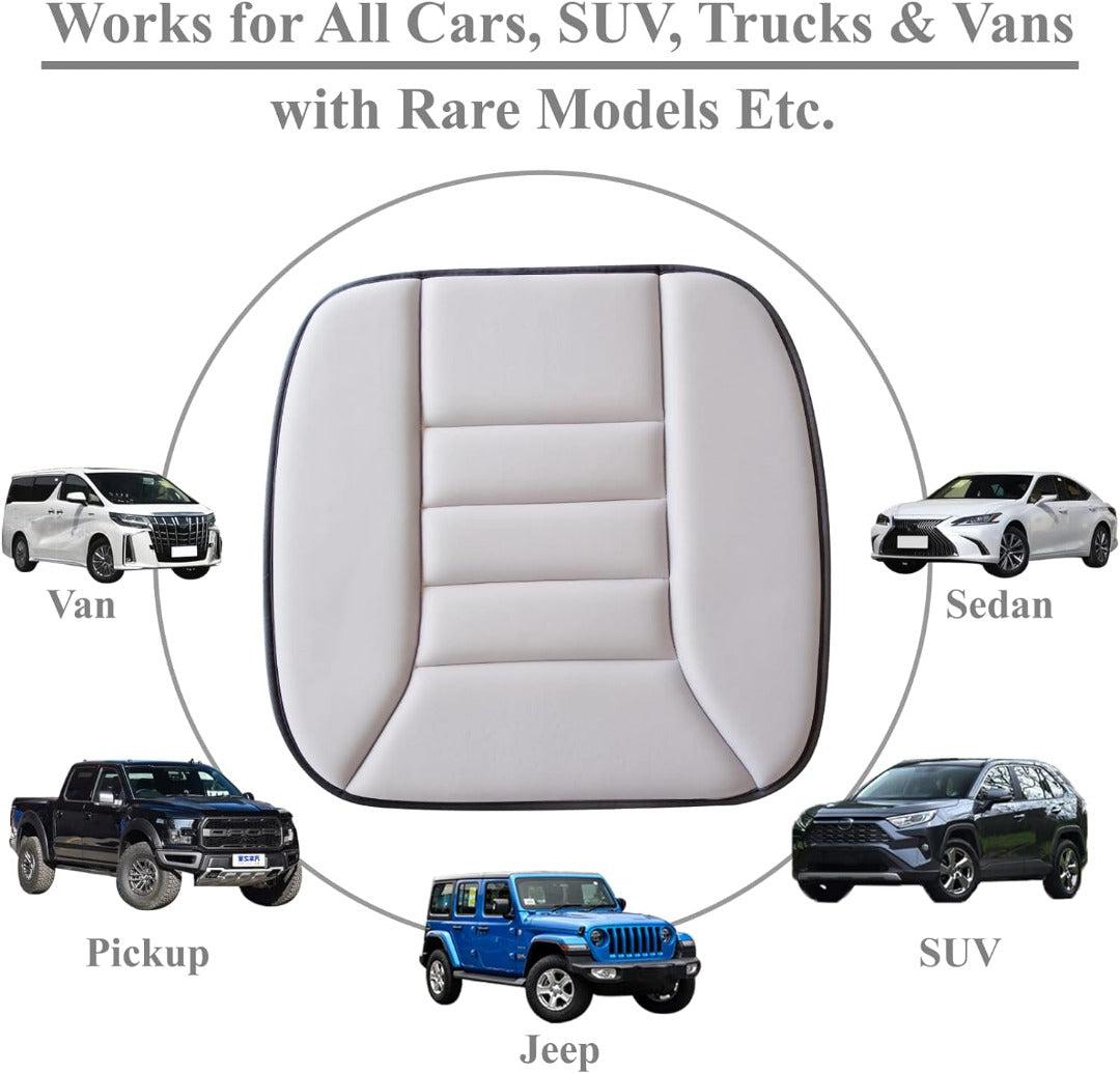 Hochwertiges Autozubehör: Ergonomisches Memory Foam Autositzkissen für maximalen Fahrkomfort.