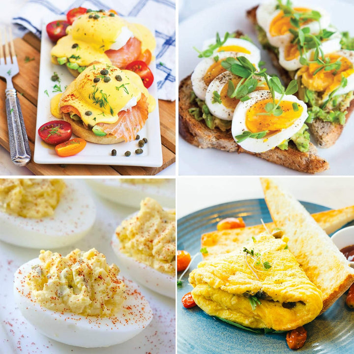 Praktischer Schnellkocher Deluxe, unentbehrlich für schnelle, leckere Eier am Morgen.