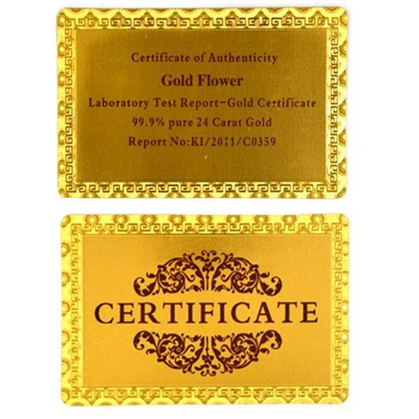 Edle ewige Gold Rose mit 24K Goldfolie, perfektes Muttertags-Geschenk oder luxuriöse Dekoration für Damen.