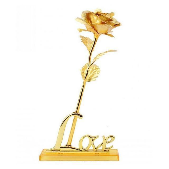 Edle Ewige Roségold Rose, ein luxuriöses Accessoire für Zuhause oder als unvergessliche Geschenkidee.