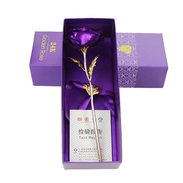 Luxuriöse Roségold Rose, ein ewiges Symbol der Liebe und ein stilvolles Geschenk für jeden Anlass.