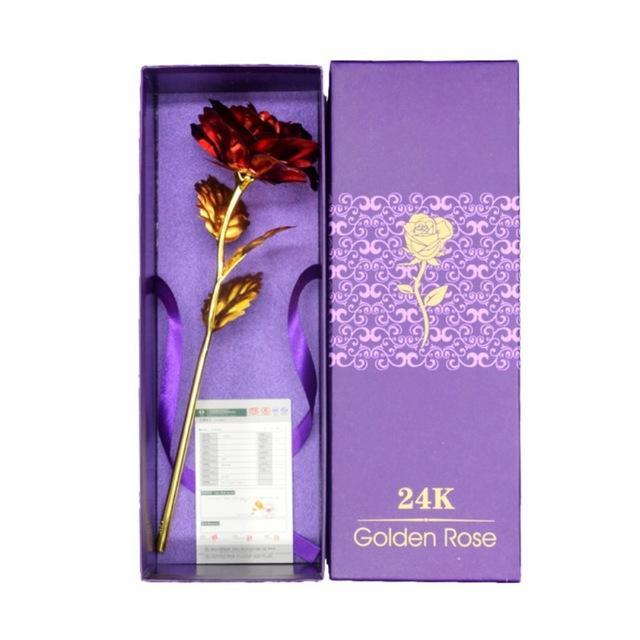 Glänzende Ewige Roségold Rose, detailreich gestaltet, ein wunderschönes Valentinstagsgeschenk.