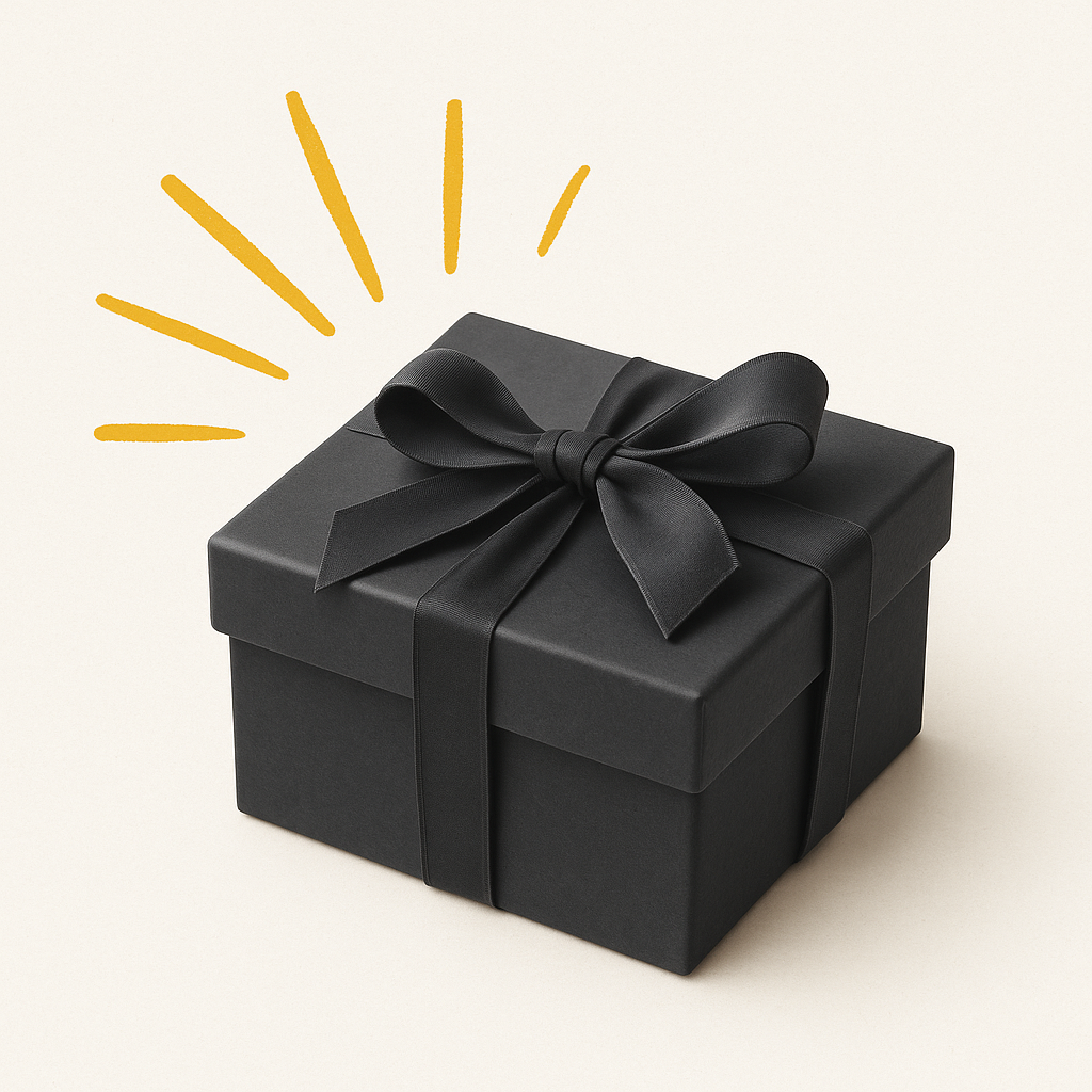Exklusives Überraschungs-Extra zur Bestellung, limitiertes Bonus-Geschenk oder geheimer Add-on als Sonderangebot.
