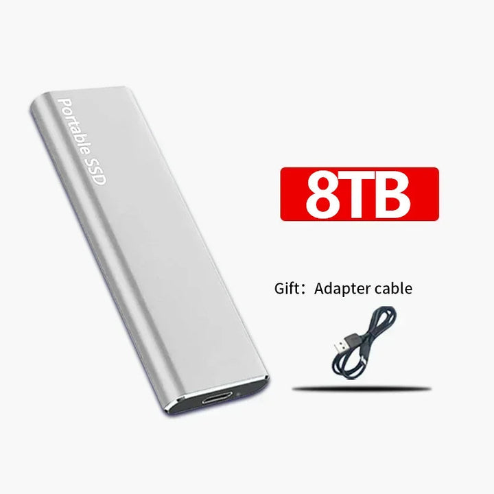 Rote, kompakte SSD extern, für schnelle Datensicherung und als mobiles Flash-Laufwerk.