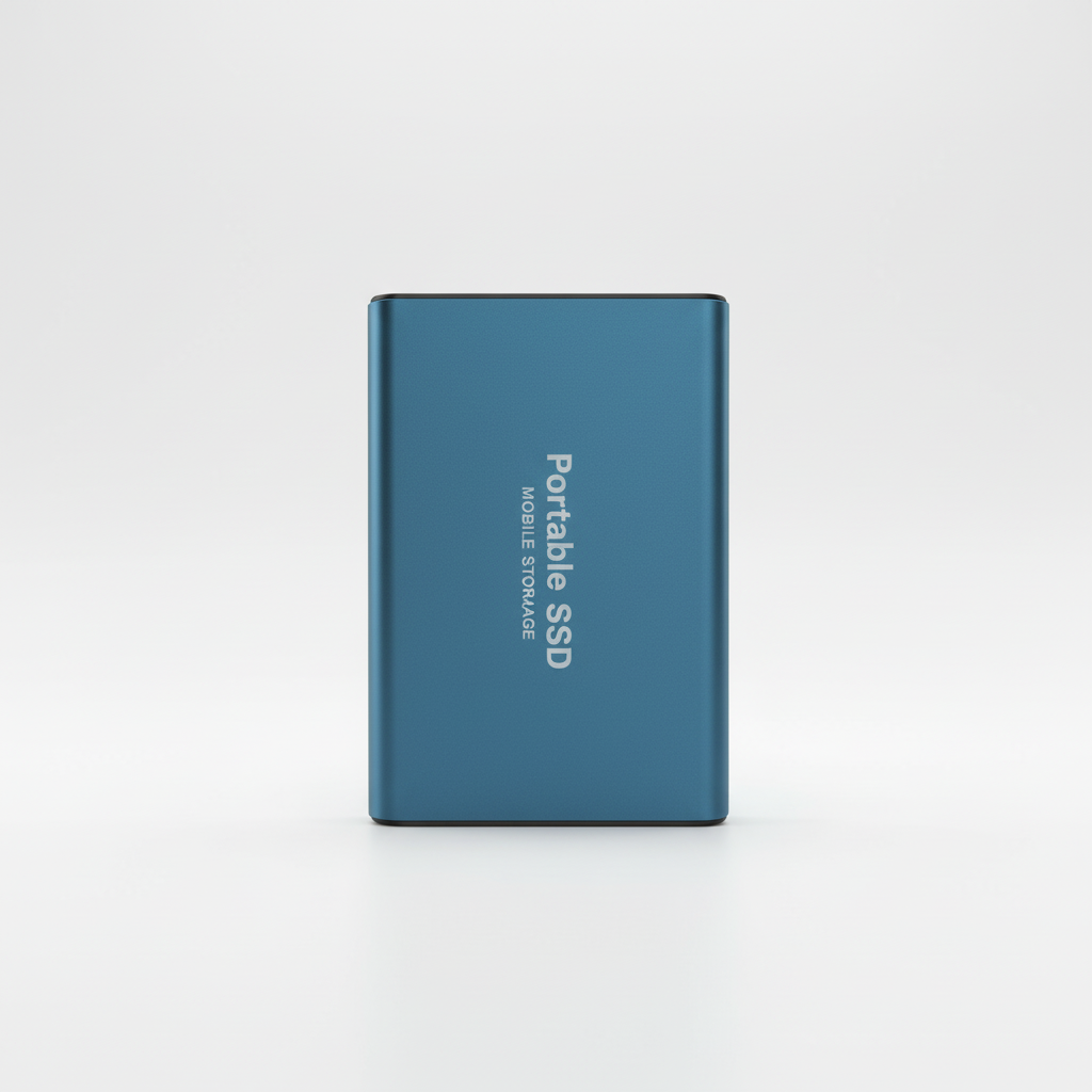 Kompakte 128TB externe SSD. Ideal für mobilen Einsatz und schnelle Datenspeicherung unterwegs. USB-C Anschluss.