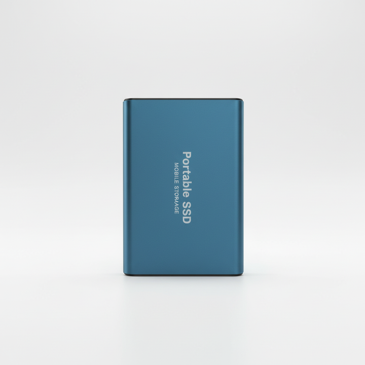Kompakte 128TB externe SSD. Ideal für mobilen Einsatz und schnelle Datenspeicherung unterwegs. USB-C Anschluss.