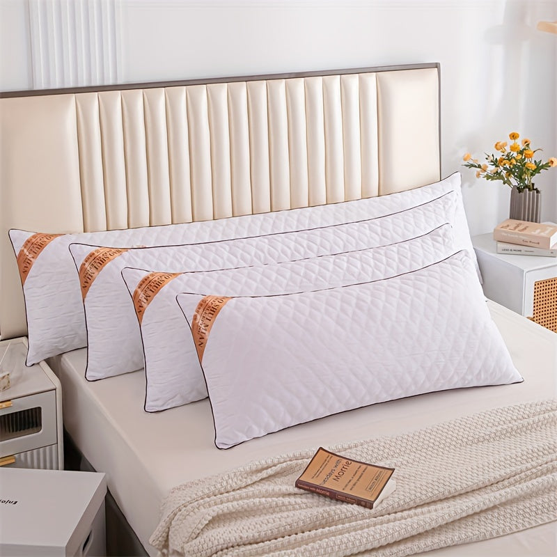 Weiches, hypoallergenes Schlafkissen für maximalen Komfort und Unterstützung im Schlafzimmer.