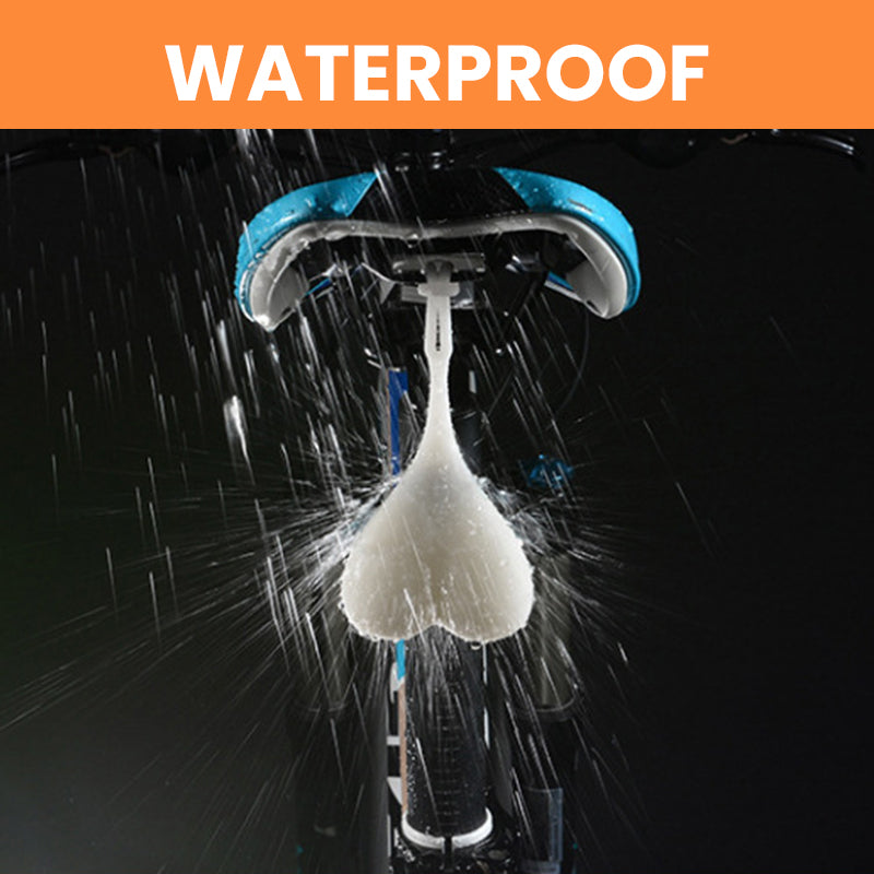 Sicheres Fahrrad-Rücklicht für Dunkelheit, erhöht die Sichtbarkeit und schützt Radfahrer; robust und wasserdicht.