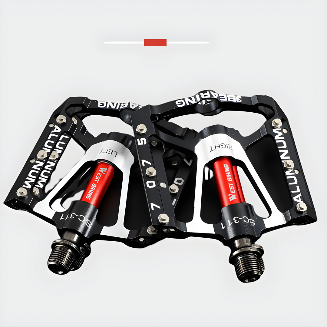 Ultraleichte Anti-Rutsch Fahrradpedale aus Aluminium für Mountainbike & Rennrad, bieten sicheren Grip beim Sport.