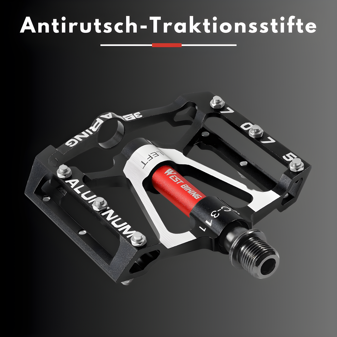 Schlanke, ultraleichte Anti-Rutsch Fahrradpedale, ideal für Mountainbike & Rennrad, verbessern Grip und Fahrkontrolle.