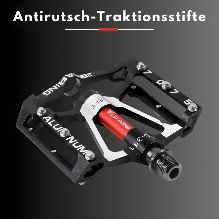 Schlanke, ultraleichte Anti-Rutsch Fahrradpedale, ideal für Mountainbike & Rennrad, verbessern Grip und Fahrkontrolle.