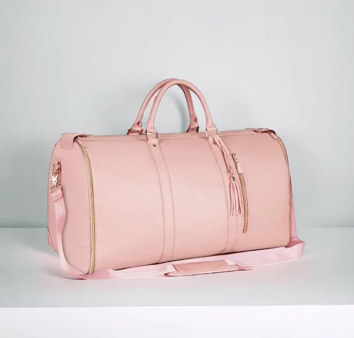 Faltbare Reisetasche aus wasserdichtem PU-Leder, perfekt für organisiertes und stilvolles Reisen.