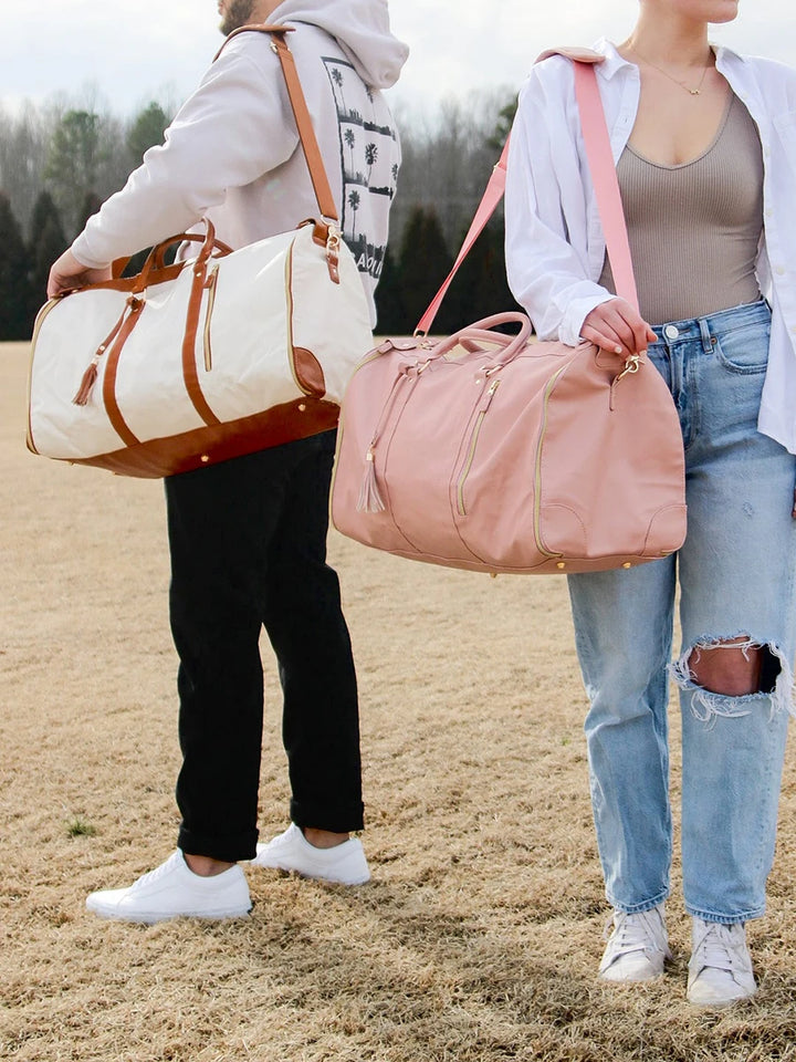 Elegante, faltbare Reisetasche, die sich leicht verstauen lässt und viel Stauraum bietet.