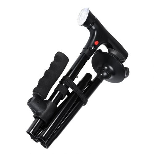 SureStep Gehhilfe mit hellem LED-Licht, faltbar, bietet Senioren sichere & vertrauliche Unterstützung.