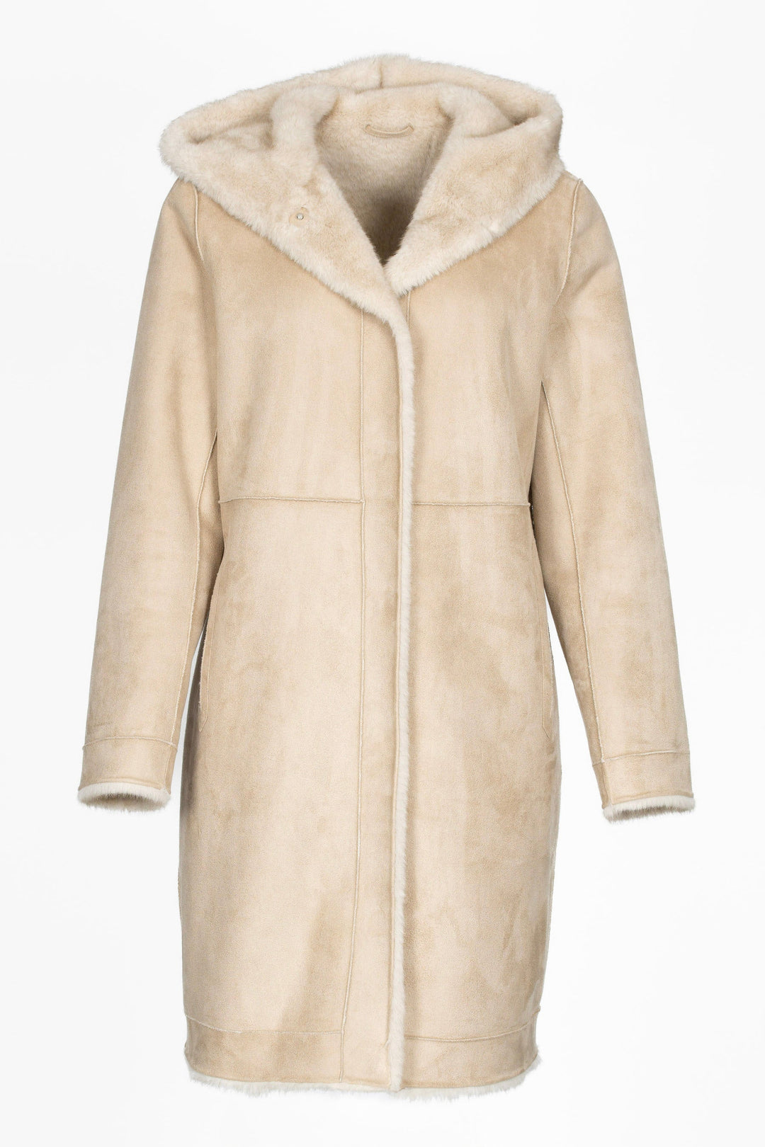 Praktischer Damen Wendeparka mit Kapuze. Stylische Übergangsjacke & Winterjacke für vielseitige Casual-Looks.