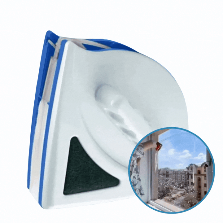 Fensterwischer Handgerät für streifenfreie Glasreinigung im Haushalt. Ideal für Fenster und Spiegel.