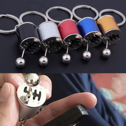 Metall Fidget Schlüsselanhänger mit funktionalem Schalthebel, ideal zur Stressreduktion & Konzentration.