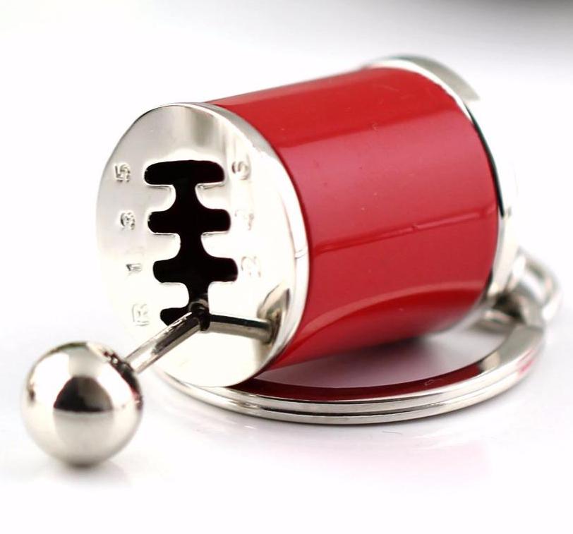 Hochwertiger Anti-Stress Fidget Schlüsselanhänger in Form eines Schalthebels, perfekt für Entspannung.