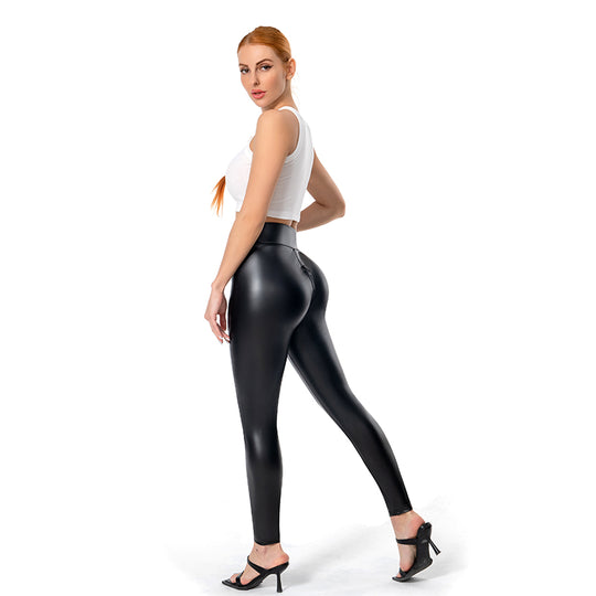 Figurbetonte elegante Damen-Winterhose für stilvolle Auftritte, warm & komfortabel.