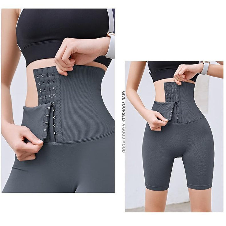 Bequeme Damen Freizeit Leggings in Schwarz, mit Kompressionsfunktion für alltäglichen Komfort.