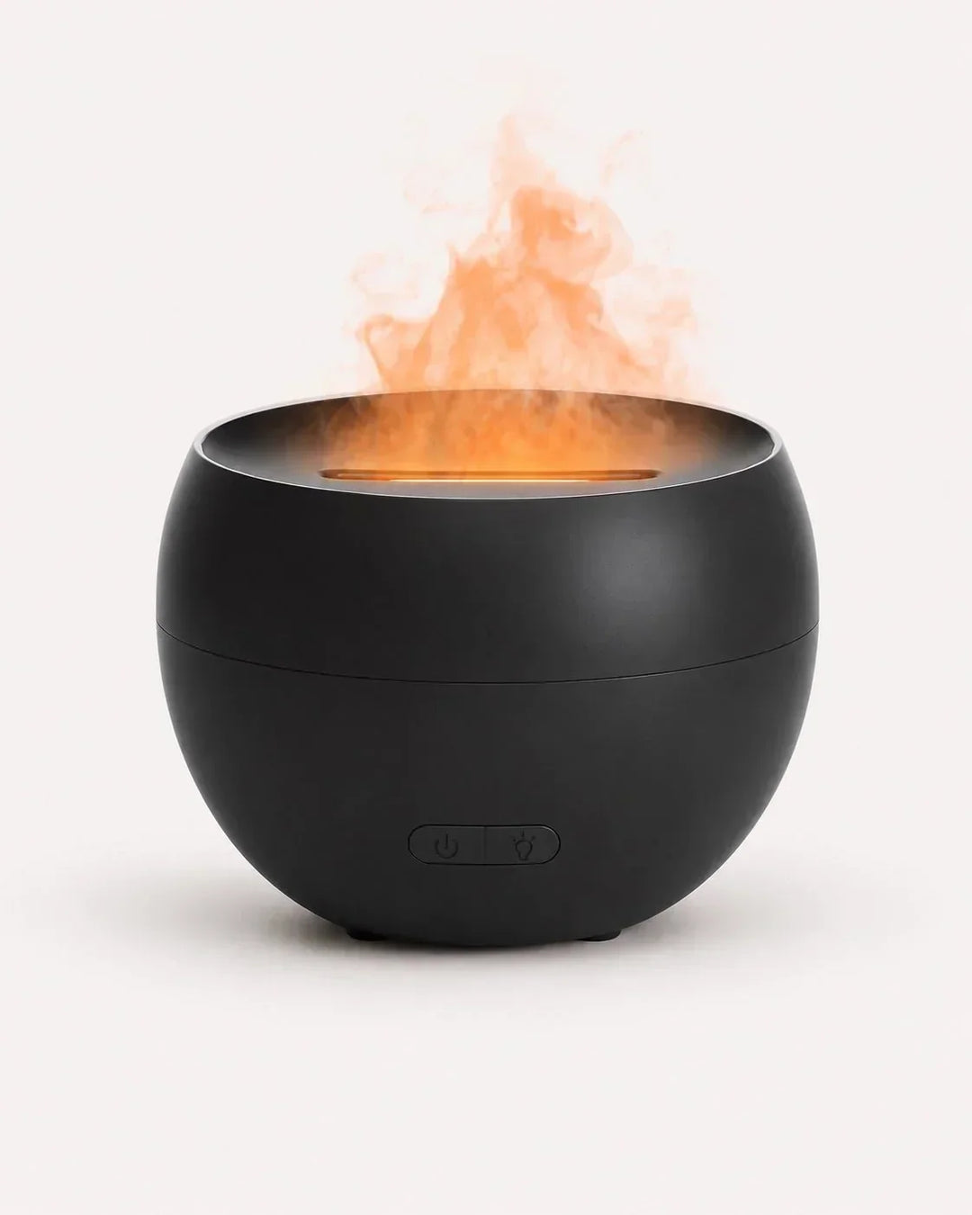 Moderner Ultraschall Aroma Diffusor (150ml) mit LED Flammeneffekt für Raumduft & Wohlbefinden.