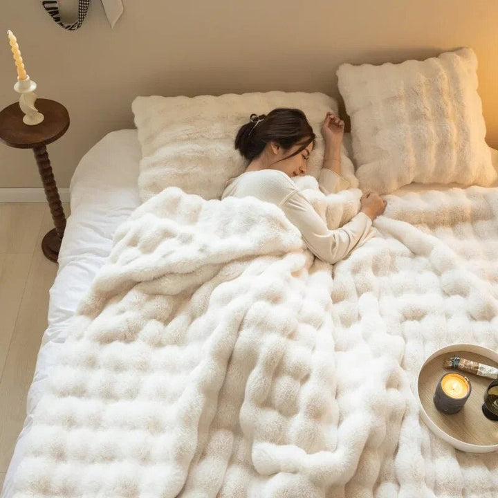 Hochwertige Kuscheldecke mit feiner Verarbeitung, langlebige Heimtextilien für Ihr Zuhause.