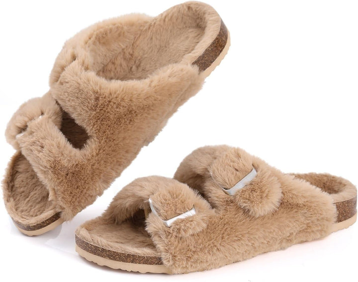 Warme Damen Herbstpantoffeln für Zuhause, weich & gemütlich, ideal für Komfort im Herbst.
