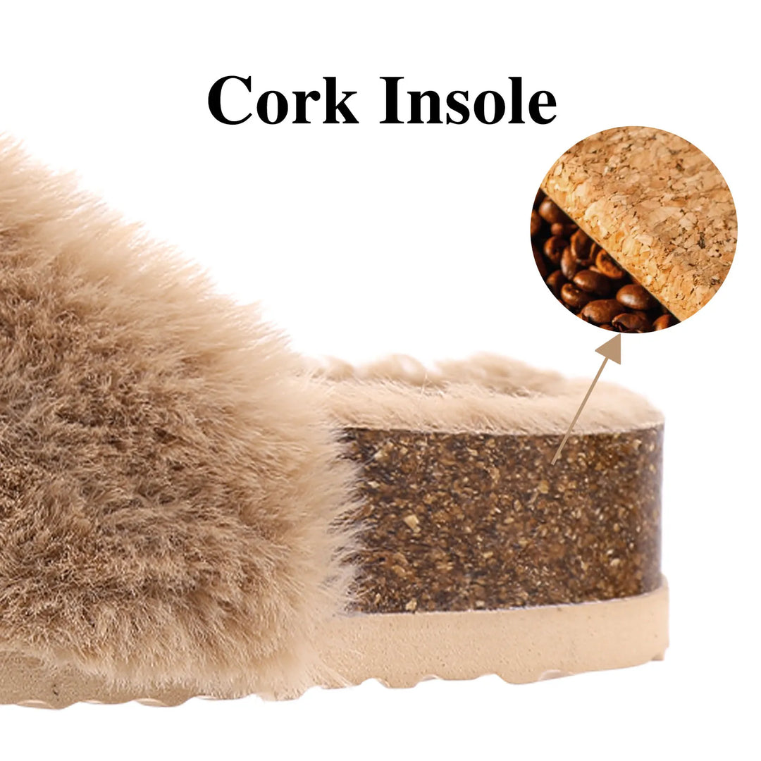Stylische Damen Slipper für den Herbst, gemütlich, warm und modern, ideal für Zuhause.