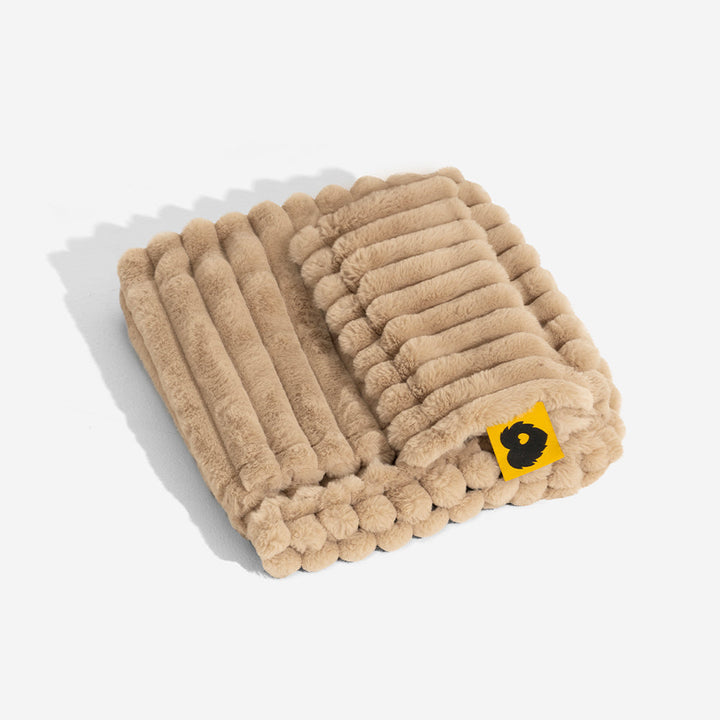 Flauschiger, orthopädischer Ersatzbezug für Hundebetten – maximaler Komfort.