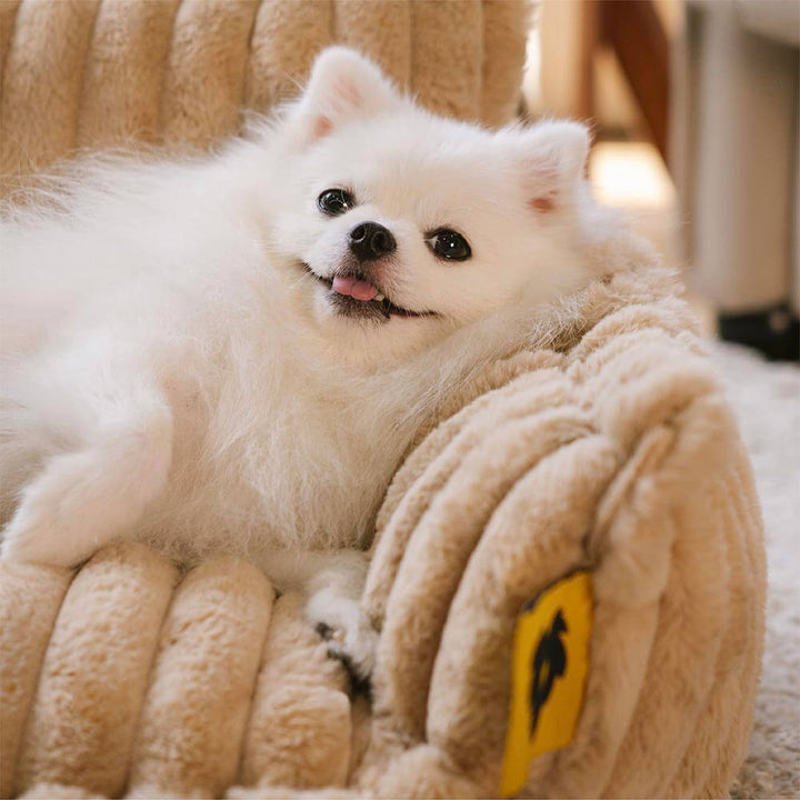 Ersatzbezug für Hundebetten, flauschig, orthopädisch, schützt und wärmt.