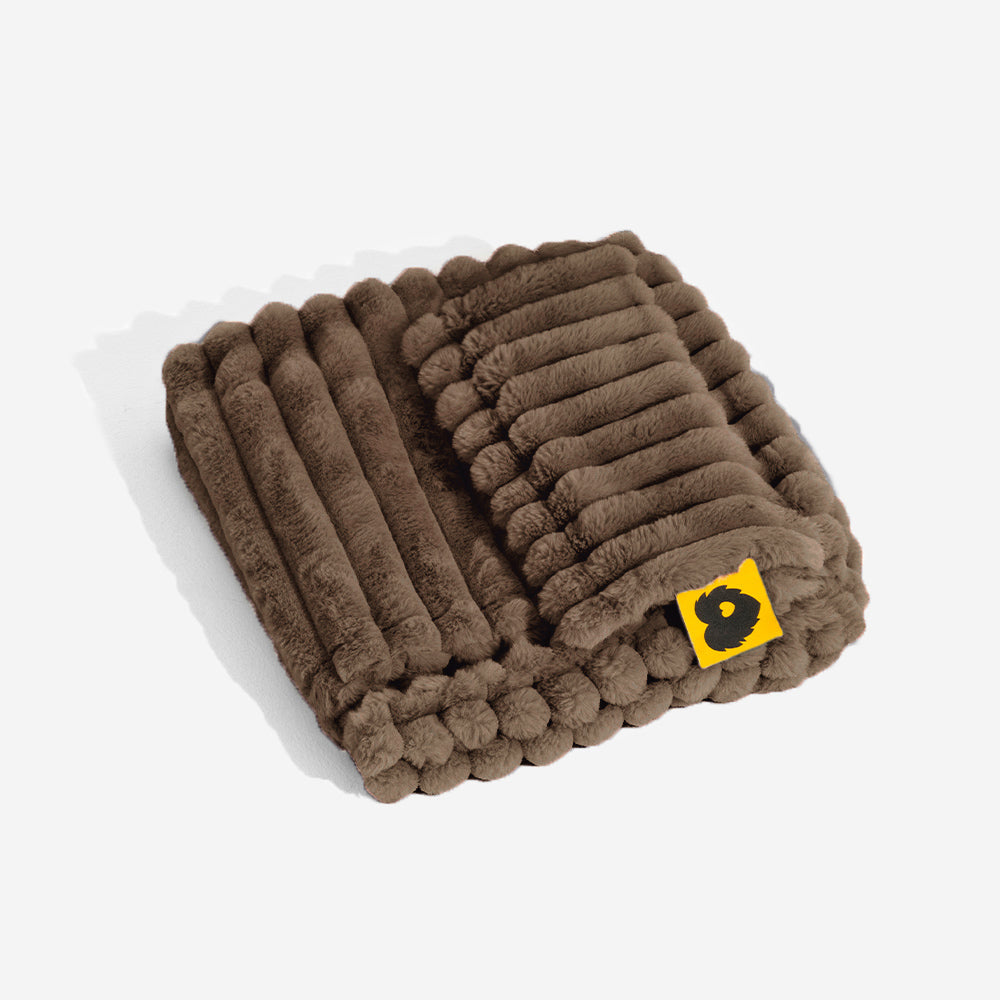 Flauschiger Hundebettbezug, waschbar, orthopädisch, für gesunde Gelenke Ihres Hundes.