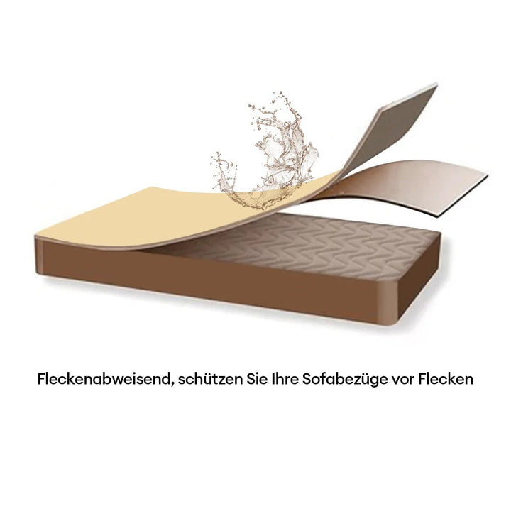 Moderner Sherpa-Sofabezug, rutschfest und wasserdicht, für ein gemütliches Wohnambiente.