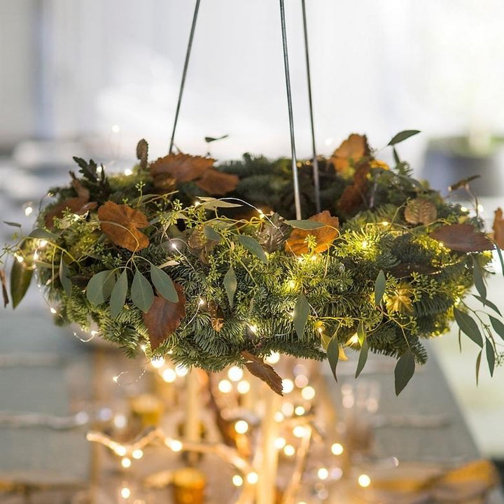 Dekorative Glühwürmchen Lichterkette für den Garten; schafft stimmungsvolles Ambiente bei Partys und Hochzeiten.