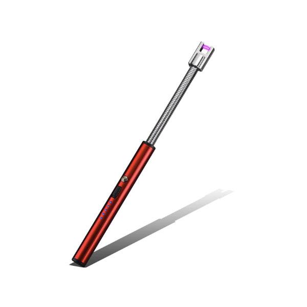 Flexibles elektrisches USB-Lichtbogenfeuerzeug, winddicht und flammenlos für Kerzen und Grill.