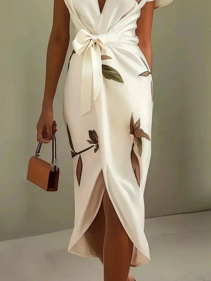 Zeitloses hellblaues Damen Maxikleid, elegant und fließend. Perfekt als Abendkleid oder für festliche Anlässe.