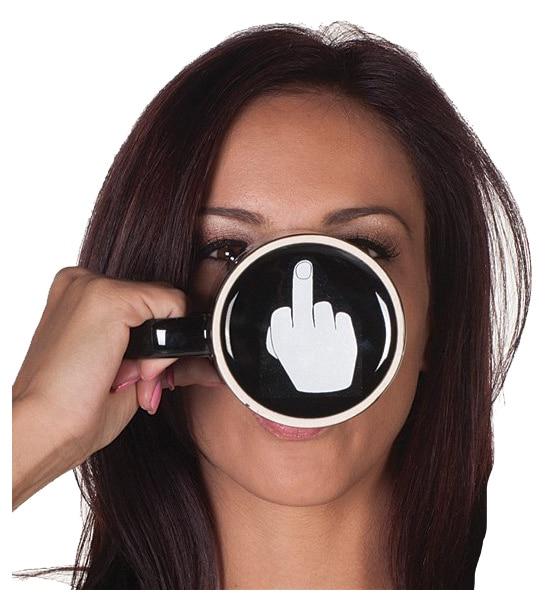 Fröhlicher Keramik-Stimmungsbecher, perfekt als Kaffeetasse oder Teetasse, ein charmanter Morgenbote.