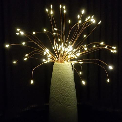 LED Feuerwerkslichterkette für Garten & Party: Stimmungslicht für unvergessliche Abende.