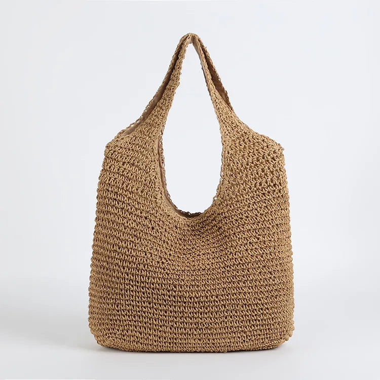 Stylische große Damen Strandtasche, vielseitig einsetzbar für Shopping, Reisen und Freizeit.
