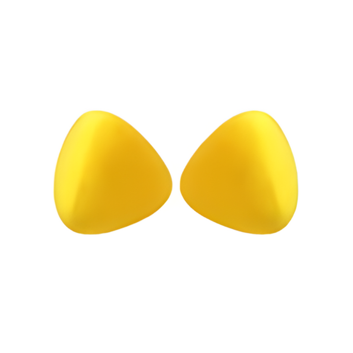 Gelbe SilentComfort Ohrstöpsel für effektive Geräuschreduzierung. Ideal für Ruhe und besseren Schlaf.