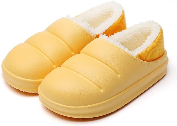 Unisex Winter-Hausschuhe: Gemütliche, warme Pantoffeln für Damen & Herren, rutschfest für Zuhause.