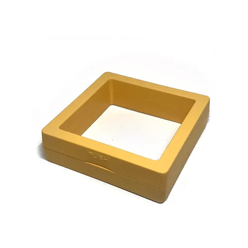Stilvolle Schmuckaufbewahrung: 10er-Set transparenter Displayboxen für Ringe, Ketten & Ohrringe.