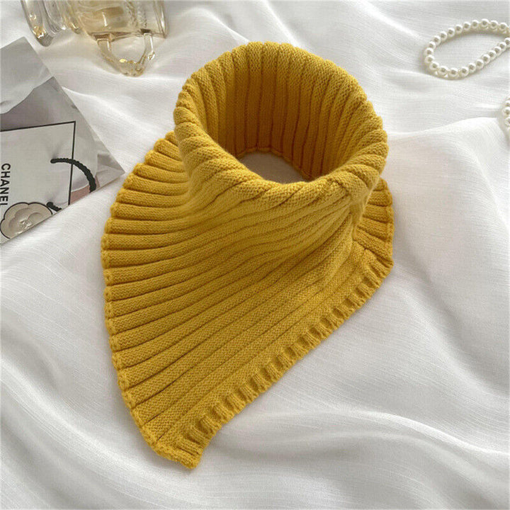Unisex Winter Rollkragen Schal in weichem Strick für kuschelige Wärme & stilvollen Look.