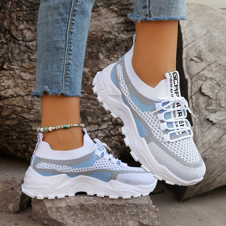 Federleichte Damen Laufschuhe mit flexibler Sohle, ideal für Aktive, die Komfort und Fußgesundheit schätzen.