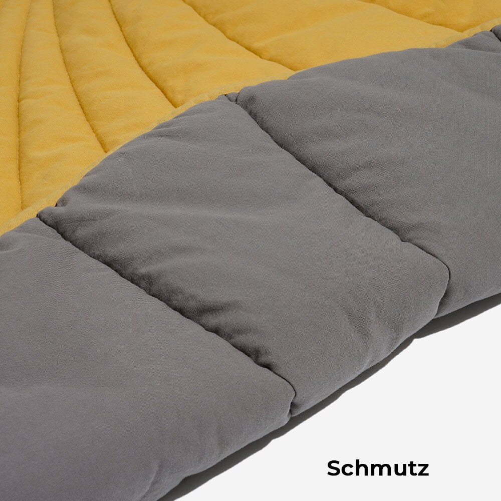 Naturdesign Hundematte, blattförmig, weich und dekorativ für jedes Zuhause.