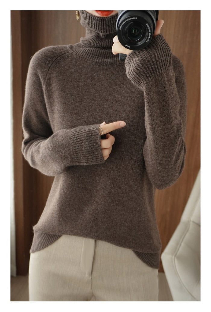 Eleganter, weicher Damen Pullover Langarm, ideal für Herbst- & Wintermode, kuschelig & chic.