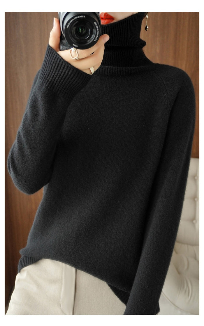 Basic Damen Kuschelpullover, vielseitiges Oberteil für Freizeitkleidung & Alltagsmode im Herbst.