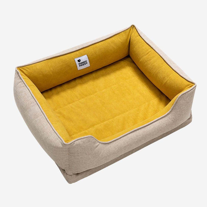 Geborgenheit gebendes Hundebett, warm & weich, fördert das Wohlbefinden Ihres Vierbeiners.